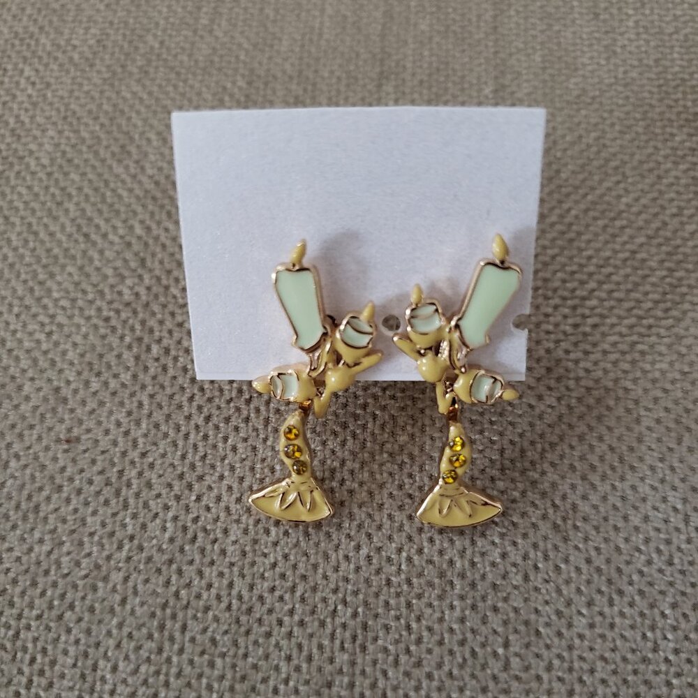 Lumiere Earrings (Beauty and the Beast)